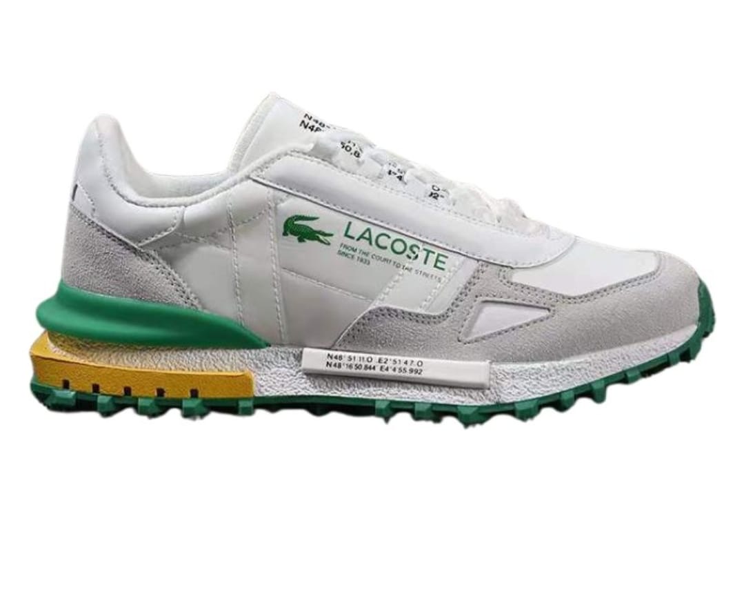Lacoste Elite Active White / Green/yellow