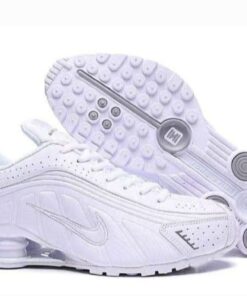 Alternative view of Nike Shox R4 “Triple White”