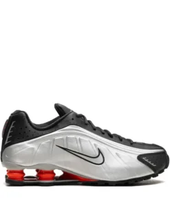 Nike Shox R4 Black Metallic Silver