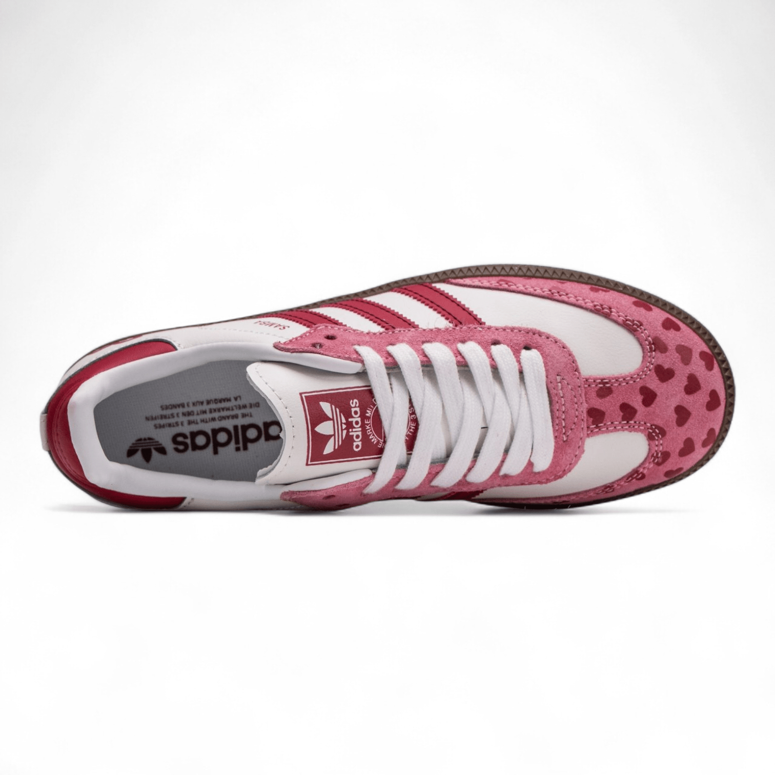 Adidas Samba x Comme des Garçons Play White/Pink sneakers - Image 3