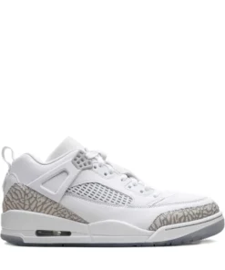 Jordan Spizike Low " White/Metallic Silver/Barely Blue/Neutral Grey"