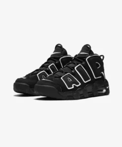 Alternative view of Nike Air More Uptempo "Black/ White-Black"