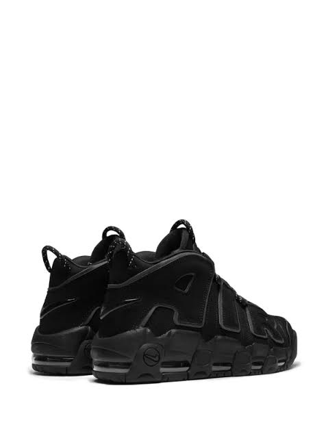 Nike Air More Uptempo Black - Image 2